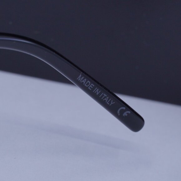 Saint Laurent SL296 001 Eyeglasses Black 55mm Rectangle Frame - Picture 10 of 12